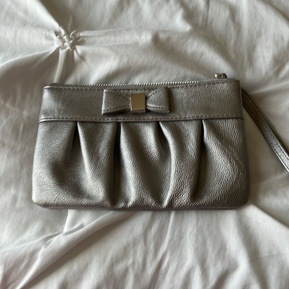 Cute metallic wristlet